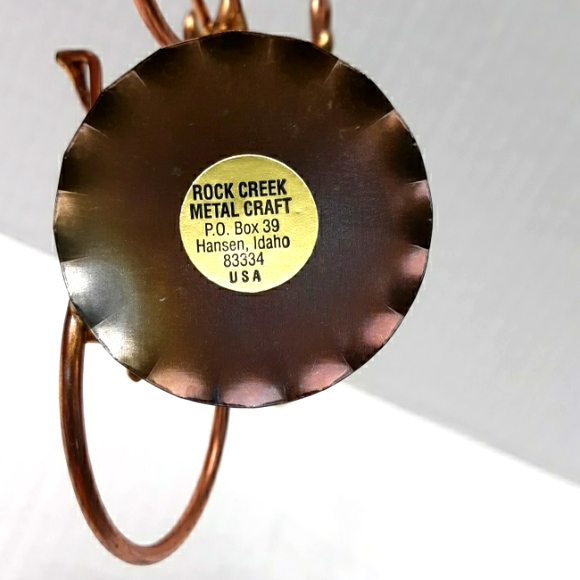 ROCK CREEK METAL CRAFT HANDMADE BICYCLIST - Picture 7 of 9